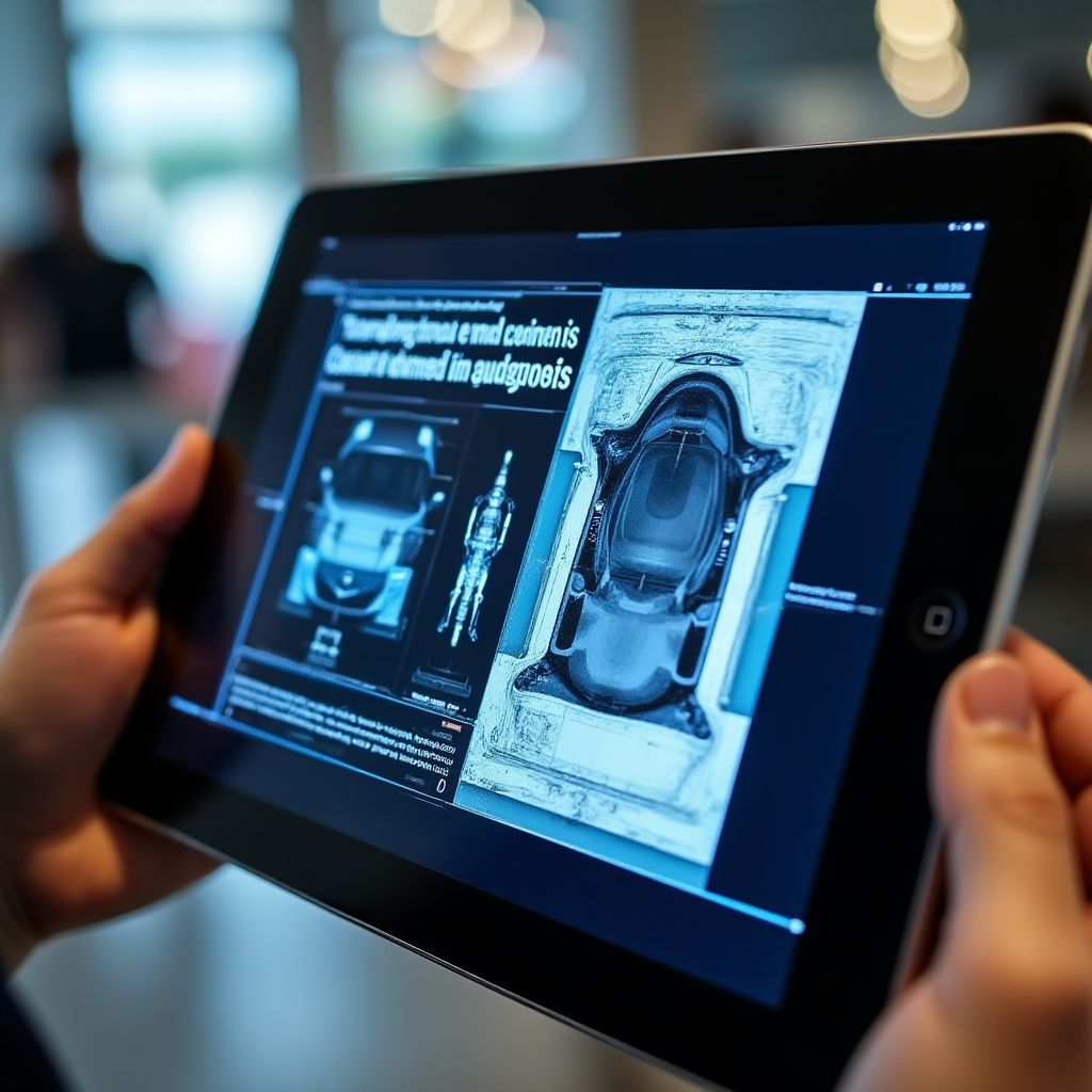 Publicación digital sobre tecnología automotriz